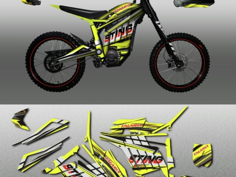 Talaria Decal Yellow