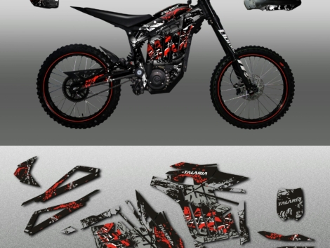 Talaria Decal(Red Max)
